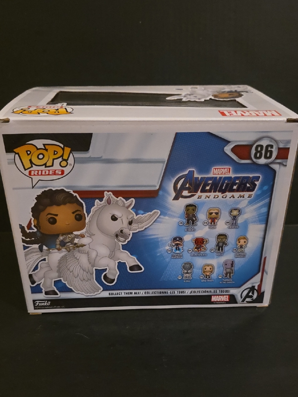 Funko Pop! Rides Valkyrie on Pegasus - White & Blue